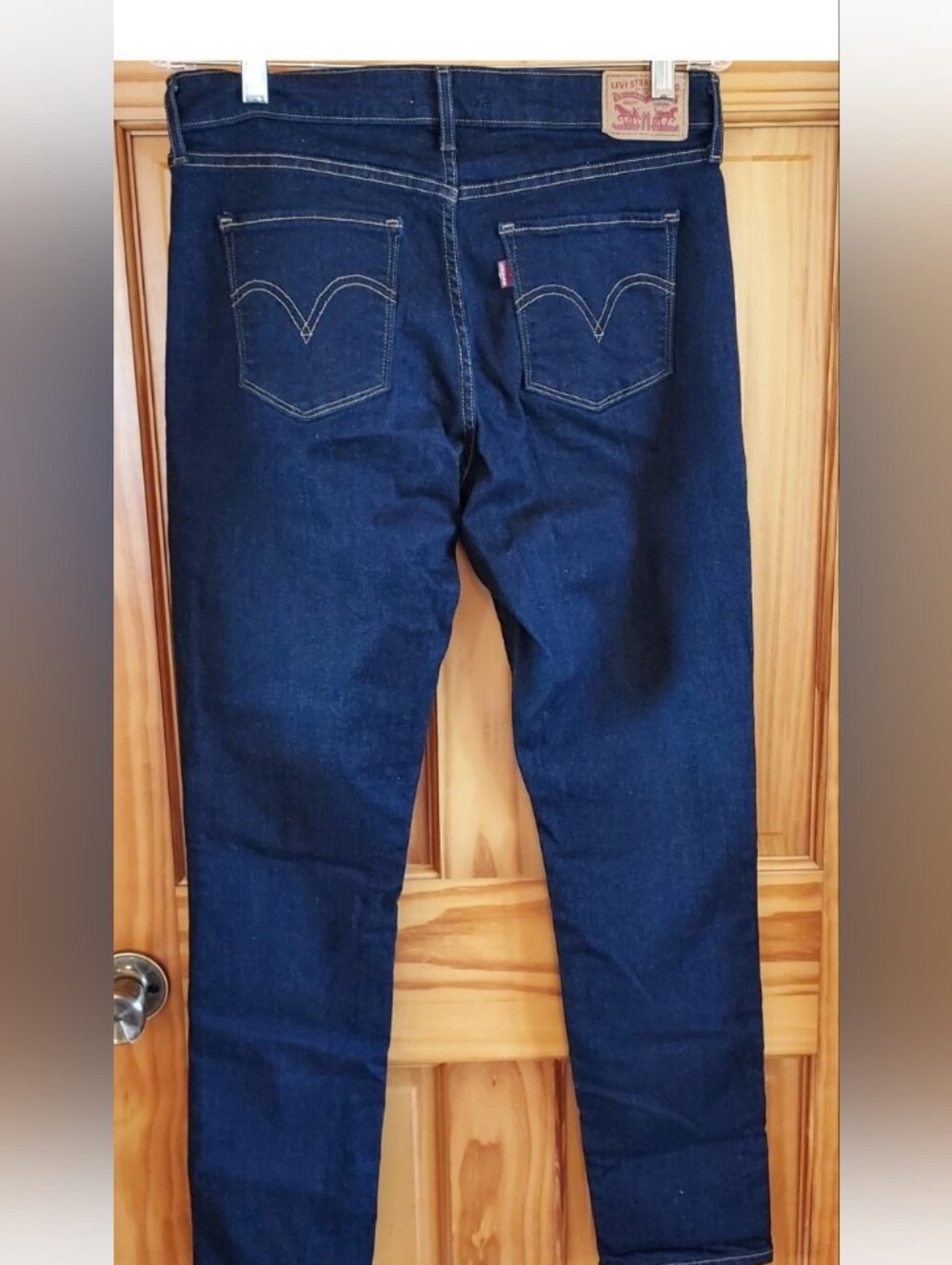 Levis Women's classic Jeans dark  Mid Rise Skinny 12M 31x30